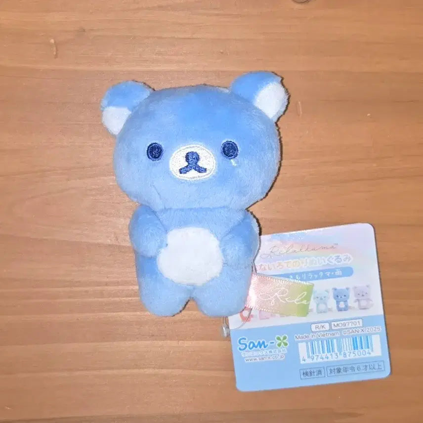 [SOLD OUT] 산엑스 리락쿠마 날씨 테노리 마스코트 블루 판매