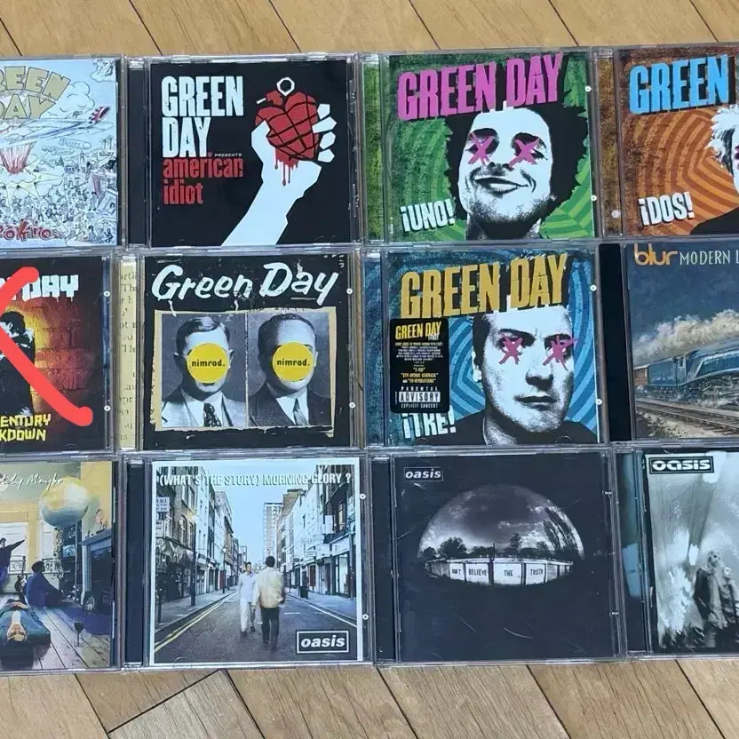 [BUNJANG] Green Day, Oasis, Blur CDs / 그린데이, 오아시스, 블러 cd 판매