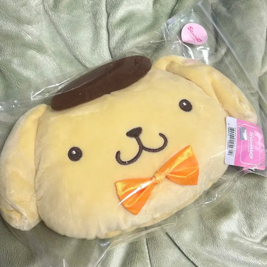 [BUNJANG] Sanrio Pompompurin Face Crossbody Bag / 택0,새상품) 산리오 폼폼푸린 얼굴 크로스백