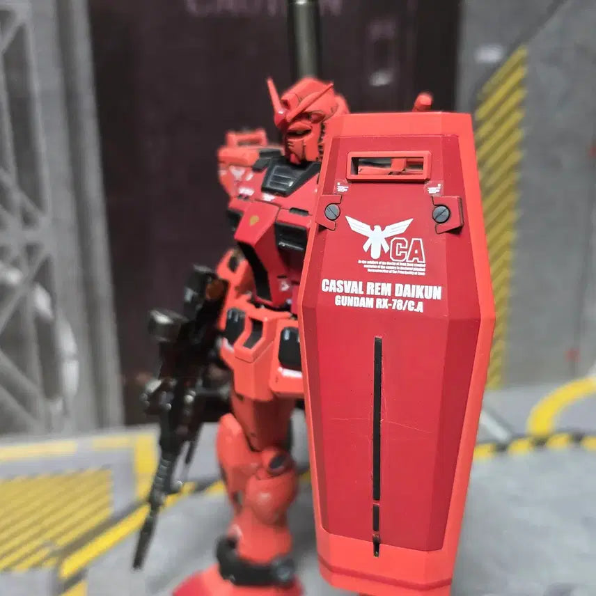 [BUNJANG] Custom Painted HG The Origin Gundam (Char&