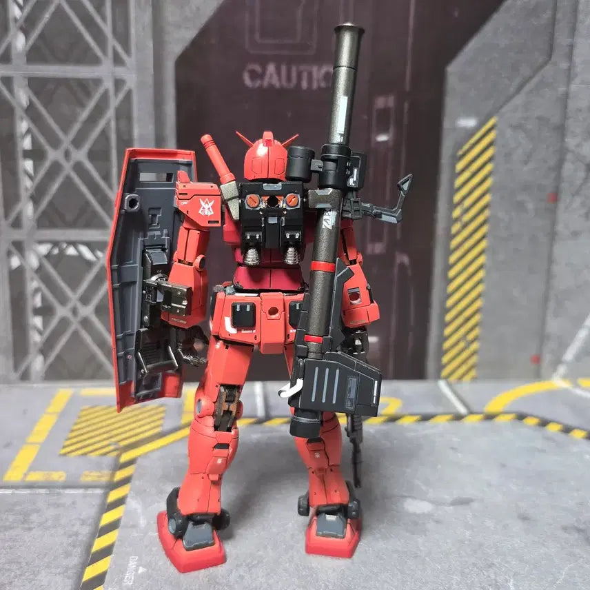 [BUNJANG] Custom Painted HG The Origin Gundam (Char&