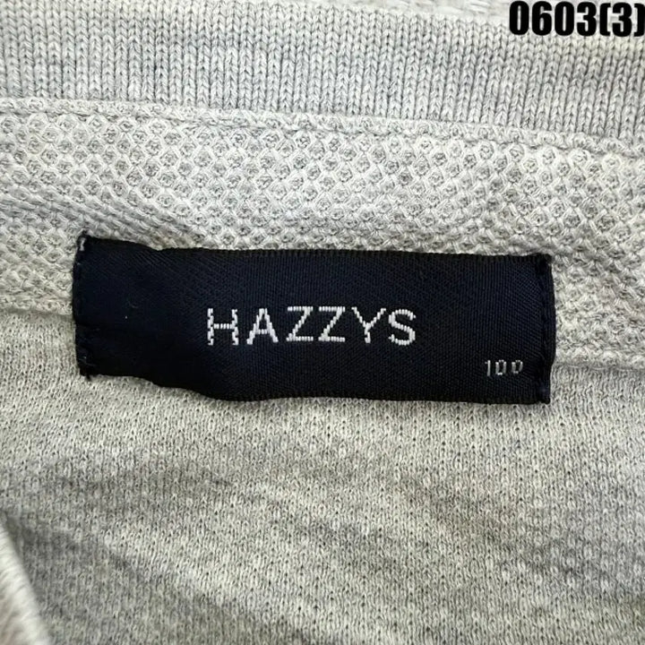 [BUNJANG] HAZZYS Striped Long Sleeve Golf Top (Size 100) / HAZZYS 스트라이프 롱슬리브 골프 상의 100 0603