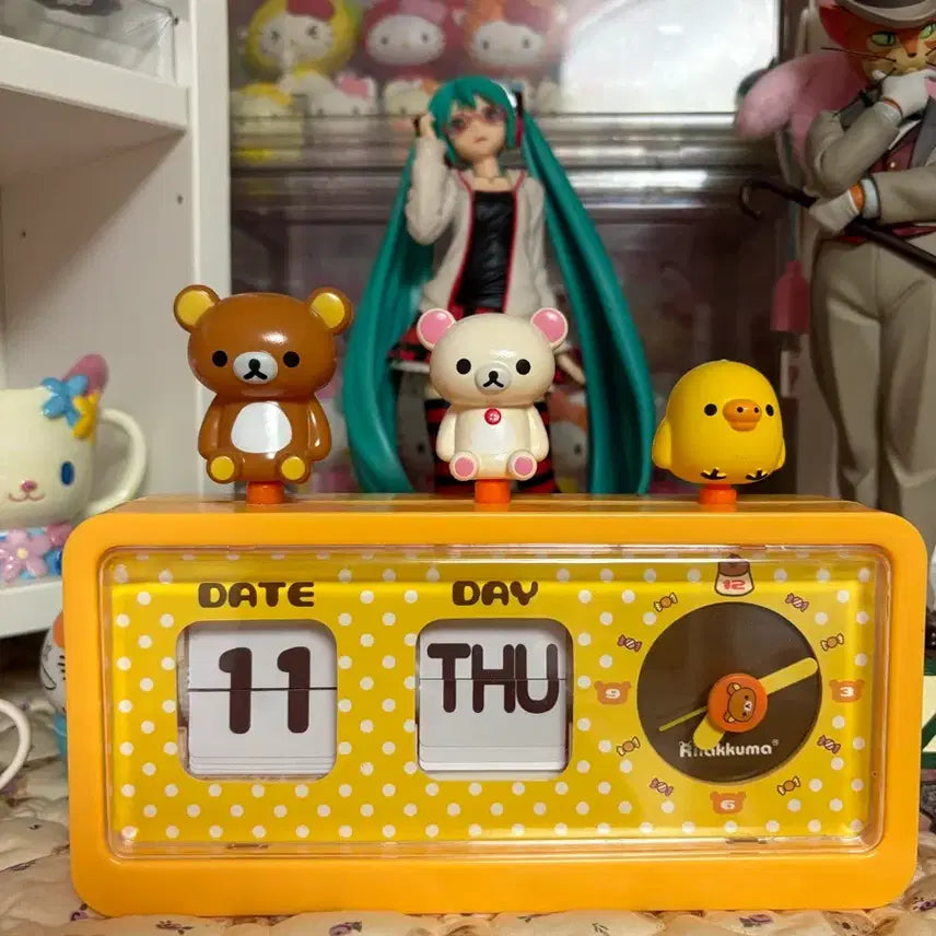 [BUNJANG] Rilakkuma Perpetual Calendar / 리락쿠마 만년달력