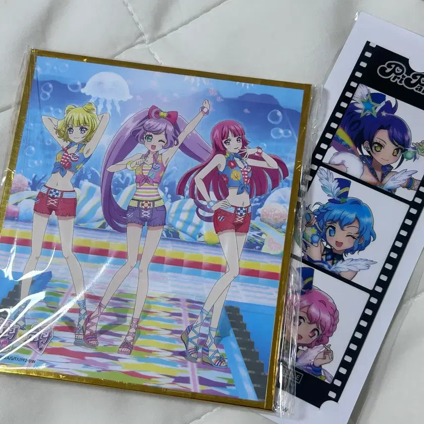 [BUNJANG] Pripara Popup Shikishi Special Edition Bookmark Set Sophie Lala Mirei Shion Dorothy Reona Dori / 프리파라 팝업 색지 특전 북마크 소피라라미래시온도로시레오나브