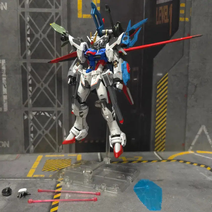[BUNJANG] HG Perfect Rising Freedom Custom Painted Model / [도색작] HG 퍼펙트 라이징 프리덤