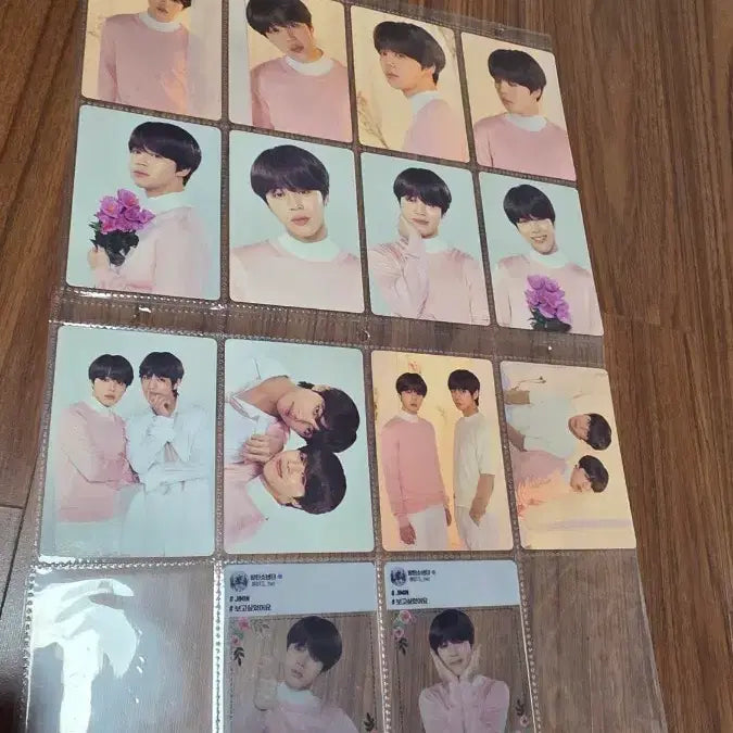 [BUNJANG] BTS Jimin Love Yourself Special Mini Photocard Bundle Set / 방탄 지민 럽셀 럽셀콘 미니포카 부스 포카 드볼 엠디 일괄