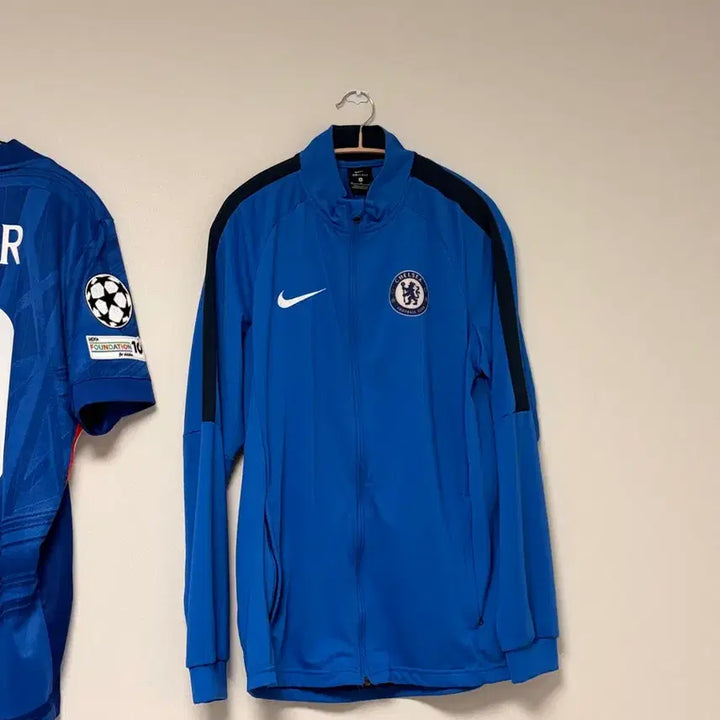 [BUNJANG] Nike Chelsea FC Training Zip-Up Jersey Jacket Blue / 나이키 첼시 FC 트레이닝 집업 져지 자켓 블루