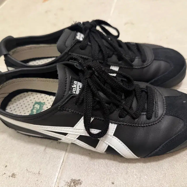 [BUNJANG] Onitsuka Tiger Mexico 66 Black White / 오니츠카타이거 멕시코66 블랙화이트 250