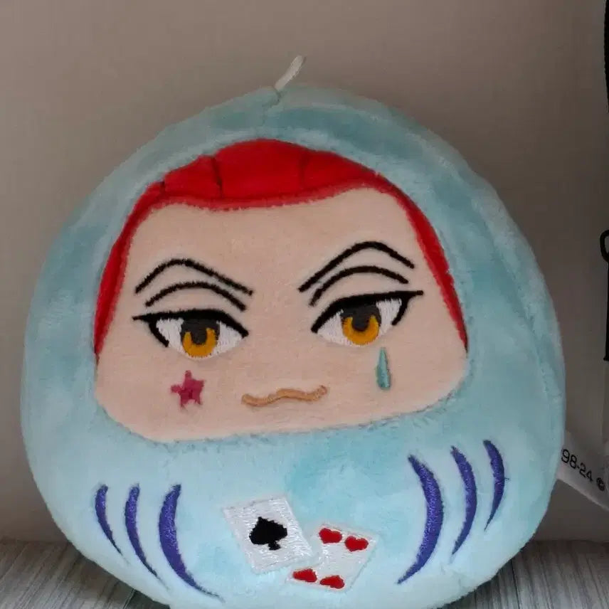 [BUNJANG] Hunter x Hunter Hisoka Daruma Mascot Plush Doll / 헌터X헌터 히소카 다루마 마스코트 봉제인형 히소카 누이