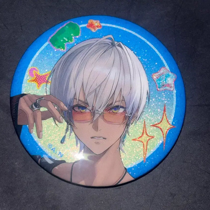 [BUNJANG] Nijisanji Somen Ibrahim Can Badge / 니지산지 세메욘 이브라힘 캔뱃지