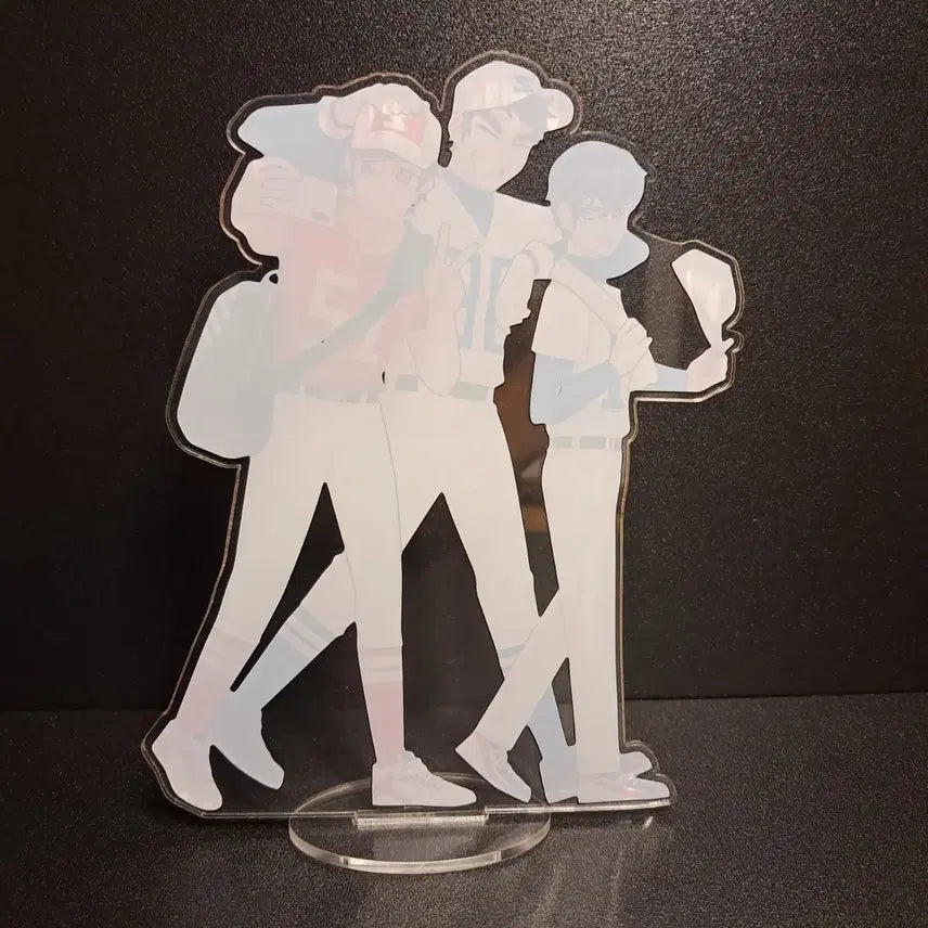 [BUNJANG] Zombie High Baseball Club Acrylic Stand &amp; Unofficial Postcard Set / 좀비고 야구부 아크릴 스탠드&amp;비공식 엽서
