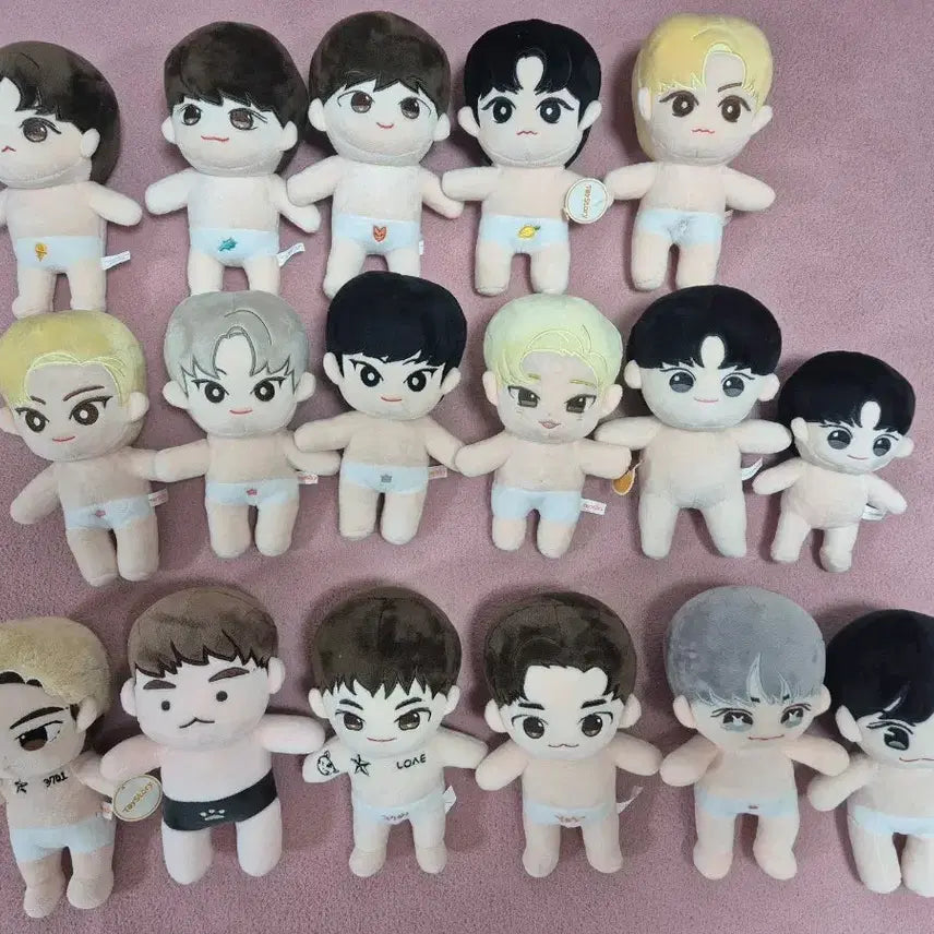 [SOLD OUT] 뉴이스트 워너원 20cm 인형 및 옷 일괄판매