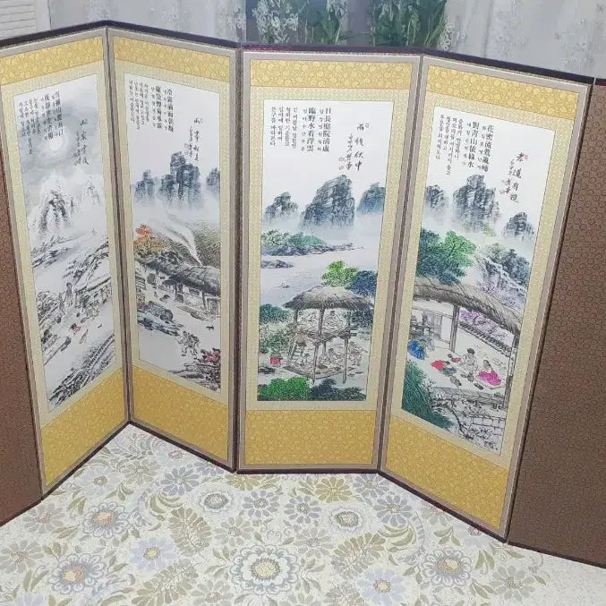 [BUNJANG] Traditional Folding Screen / 고급 전통 병풍