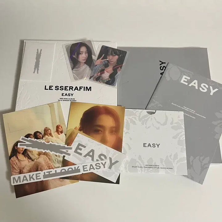 [BUNJANG] LE SSERAFIM Easy 3rd Mini Album / 르세라핌 Easy앨범