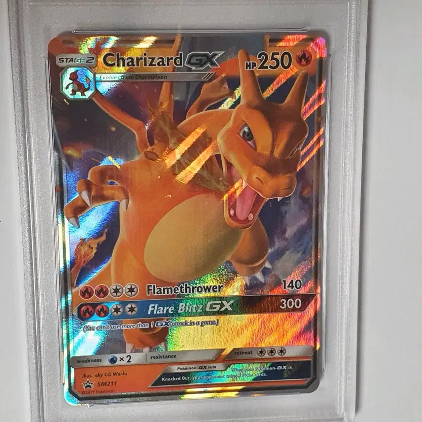 [BUNJANG] 2019 Pokemon Card Charizard GX Promo North American Edition PSA 9 Mint / 북미판 2019 포켓몬카드 리자몽 GX 프로모 PSA 9등급 포켓몬