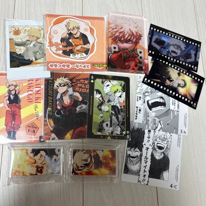 [BUNJANG] My Hero Academia Bakugo Katsuki Bundle Set / 나히아 히로아카 바쿠고 일괄 다이소