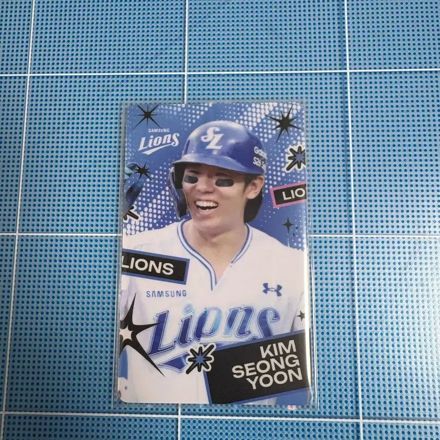 [BUNJANG] Samsung Lions Kim Seong-yun Photocard / 삼성라이온즈 김성윤 포카 6월 포카 양도