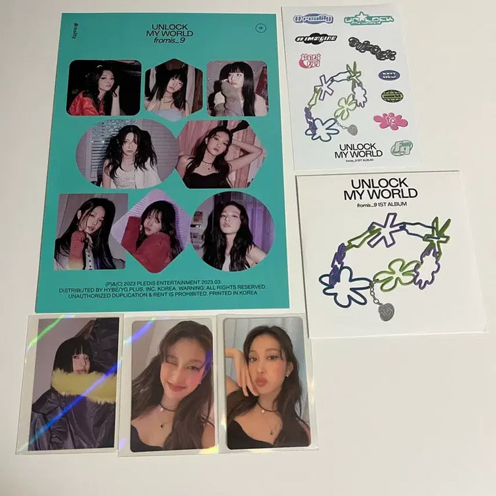 [BUNJANG] fromis_9 UNLOCK MY WORLD Album / 프로미스나인 menow앨범