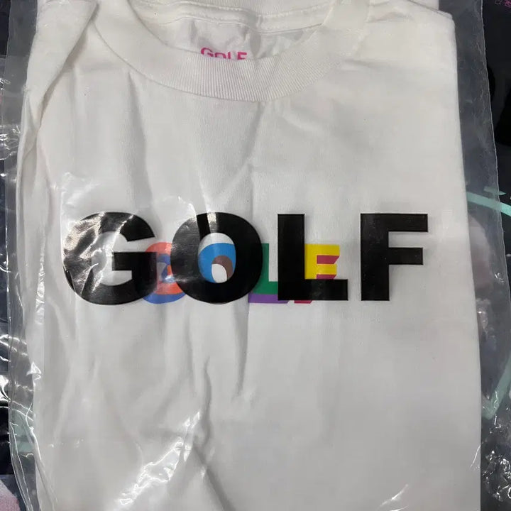 [BUNJANG] Golf Wang Tyler The Creator 3D Logo T-Shirt Multi-Color / [M] 골프왕 타일러 멀티 컬러 3D 로고 티셔츠 GOLF WANG