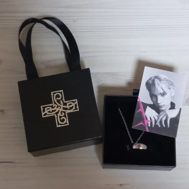 [BUNJANG] TXT Yeonjun Showcase Ring Necklace / 투바투 쇼케이스 휴닝카이 반지 목걸이