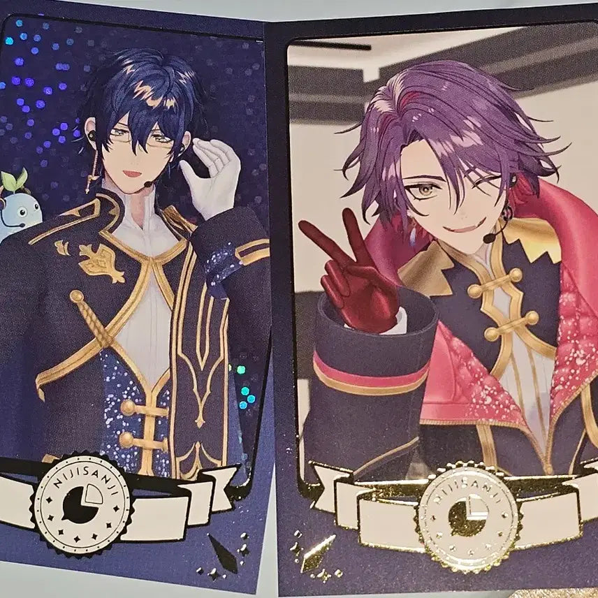 [BUNJANG] Nijisanji Common Outfit 3D Watari Hibari &amp; Leos Vincent Cheki Photocard / (교/판)니지산지 공통의상 3D 와타라이 히바리,레오스 빈센트 체키 교환