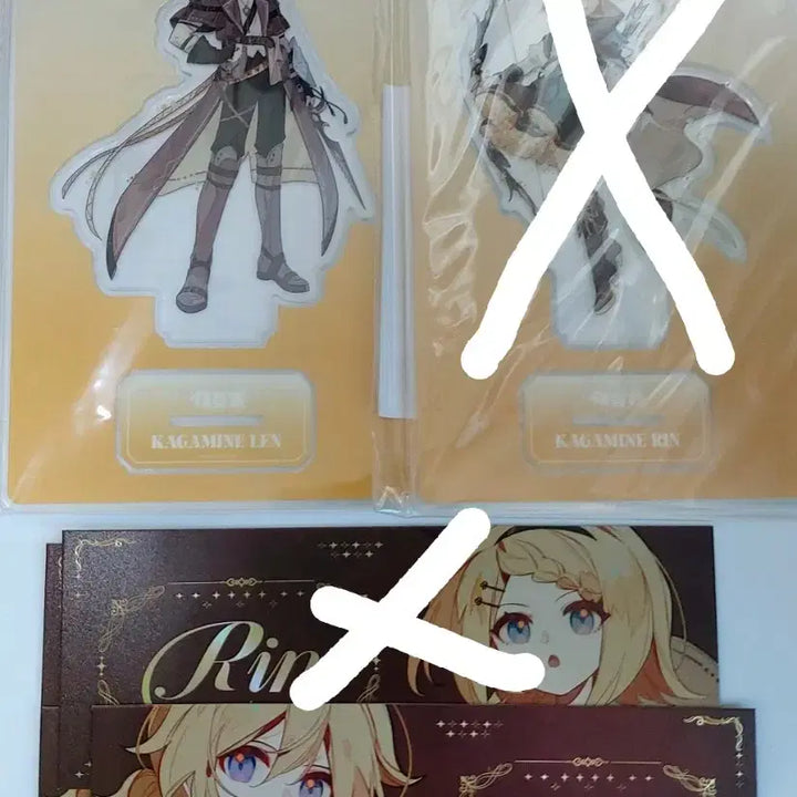 [BUNJANG] Kagamine Len Night Fantasy Acrylic Stand &amp; Ticket Bundle Set / 일괄) 보컬로이드 카가미네 렌 나이트판타지 아크릴스탠드 티켓