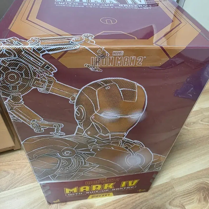[BUNJANG] Hot Toys Iron Man Mark IV Gantry Bundle (MMS462D22) Unsealed / 핫토이 아이언맨 마크4 겐트리 합본 개봉양품(mms462d22) ~6/6