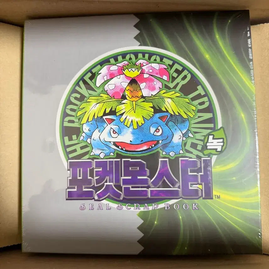 [BUNJANG] Pokemon 30th Anniversary Meganium Stick Seal Book / [미개봉 새상품] 포켓몬 30주년 이상해꽃 띠부씰북