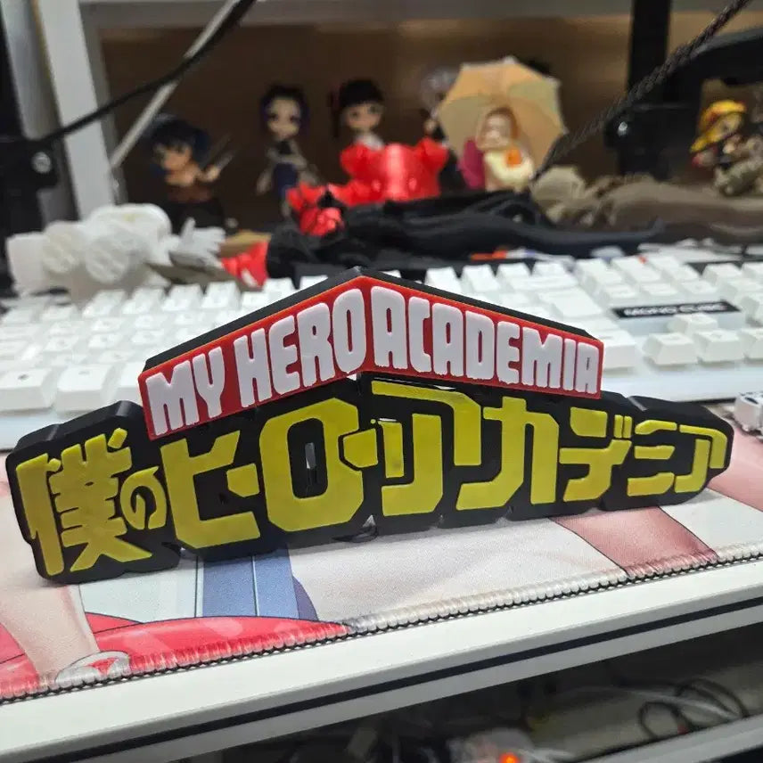 [BUNJANG] My Hero Academia Logo 3D Printed Figure / 나히아 나의히어로아카데미아 로고 3d프린터