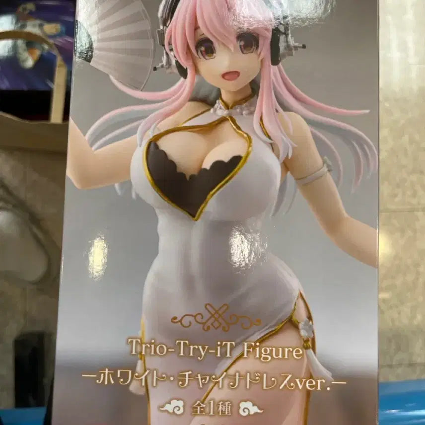 [BUNJANG] Super Sonico White China Dress Version Figure / (미개봉) 슈퍼소니코 피규어