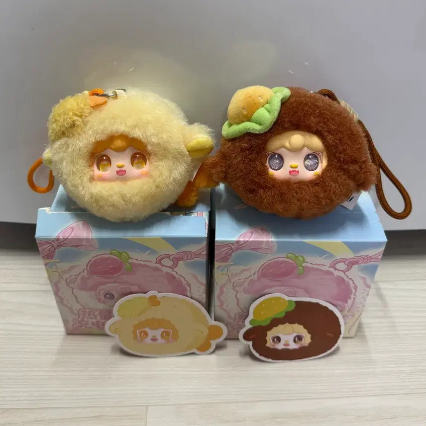 [BUNJANG] Yuki Mirror Brush Doll Keyring Set (Simple Unsealing) / 유키 거울빗 인형 키링 2개 세트 (단순개봉)