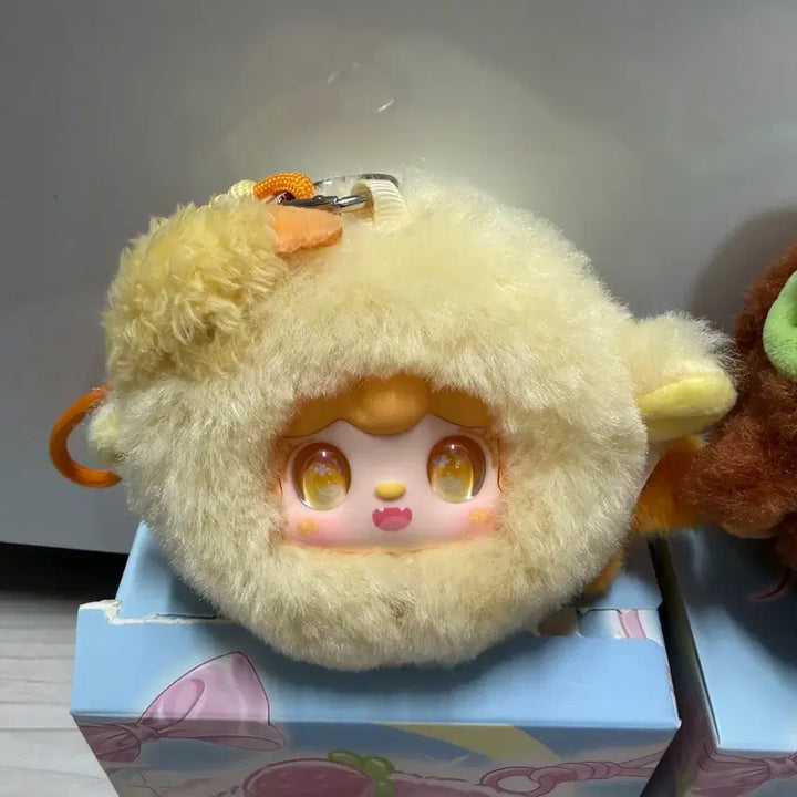 [BUNJANG] Yuki Mirror Brush Doll Keyring Set (Simple Unsealing) / 유키 거울빗 인형 키링 2개 세트 (단순개봉)