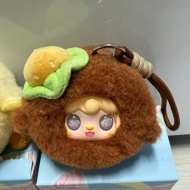 [BUNJANG] Yuki Mirror Brush Doll Keyring Set (Simple Unsealing) / 유키 거울빗 인형 키링 2개 세트 (단순개봉)