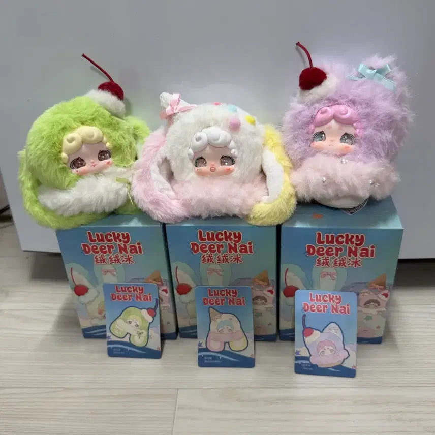 [BUNJANG] Lucky Draw Bamtoki V3 Dessert Set (3 pcs, Unsealed) / 럭키디어나이 밤토끼 V3 디저트 3개 세트 (단순개봉)