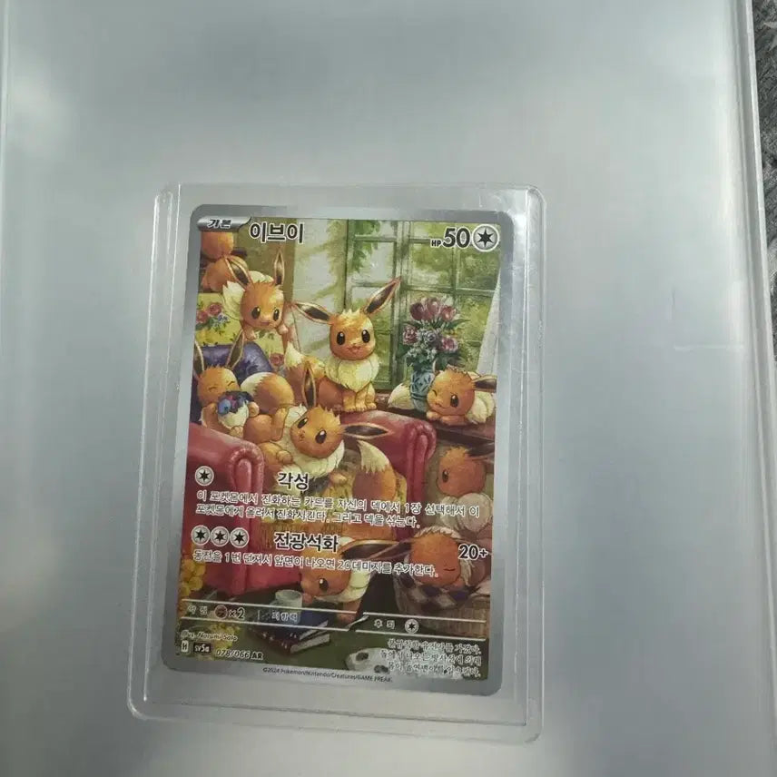 [BUNJANG] Eevee AR Card / 이브이 ar 상태좋음