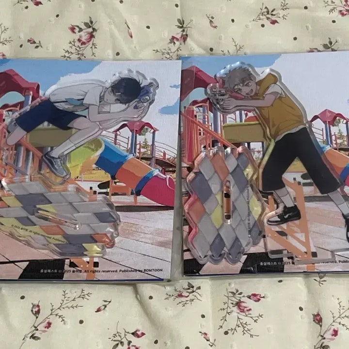 [BUNJANG] Hongsil Quest Acrylic Stand Set / 홍실퀘스트 어린이 아크릴 스탠드 2종