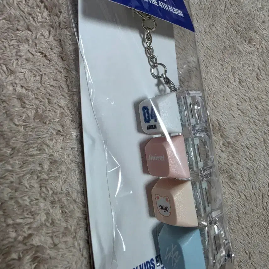 [BUNJANG] Stray Kids SKZOO KARMA Jelly Ring Keychain (Sealed) / 스트레이키즈 스키즈 스키주 지니렛 카르마 키캡 키링 미개봉