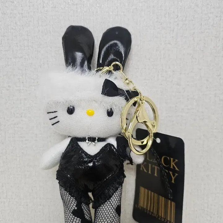 [BUNJANG] Hello Kitty Bunny Girl Black Kitty Keyring / 헬로키티 바니걸 블랙키티 키링