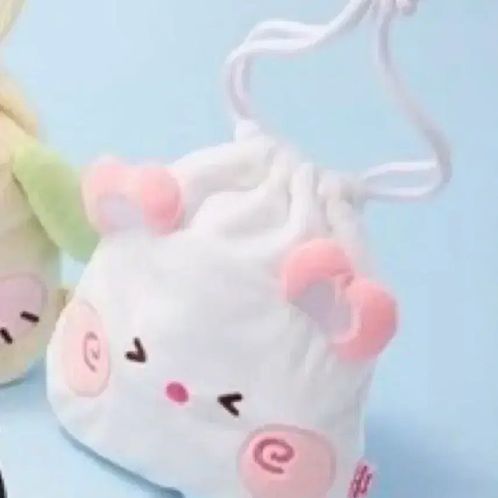 [BUNJANG] NCT WISH Line Friends Store Sakuya Pangpangnini Pouch / 현물)엔시티위시 라인프렌즈스토어 사쿠야 팡팡니니 파우치 복주머니 조리개