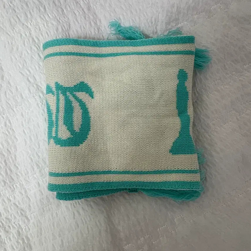 [BUNJANG] G-Dragon Concert Merchandise Scarf / 지드래곤 지디 머플러 목도리 콘서트 굿즈 권지용 민트 엠디