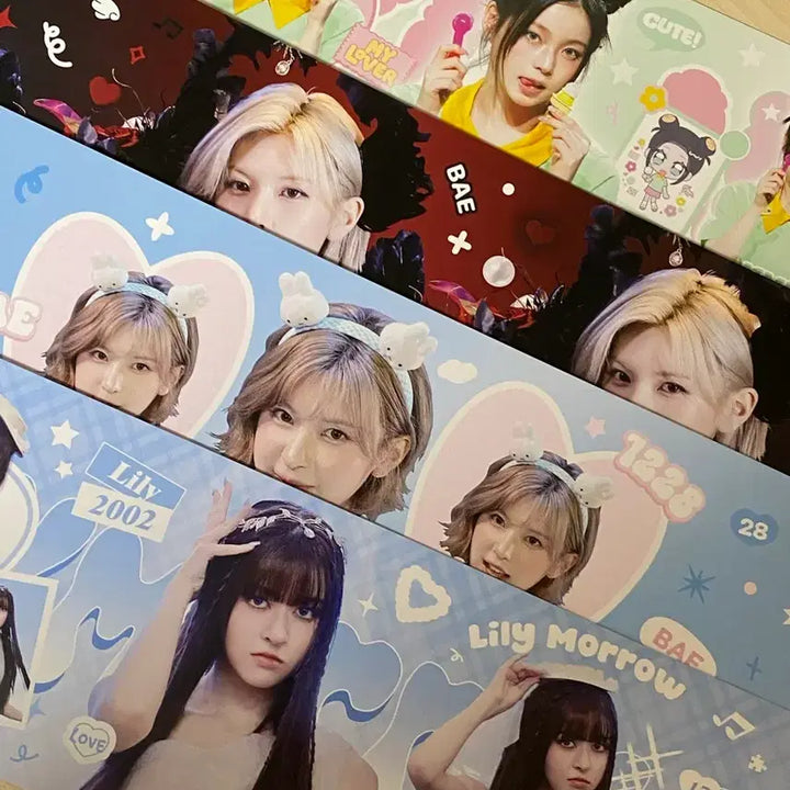 [BUNJANG] NMIXX Lily, Bae, Gyujin Unofficial Paper Slogan / 엔믹스 nmixx 비공굿 종이 슬로건 릴리 배이 규진 양도 판매