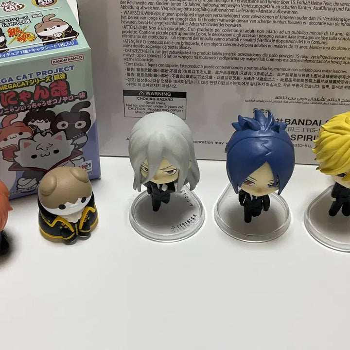[BUNJANG] Katekyo Hitman Reborn! Bandai Figure Gacha Dino, Mukuro, Squalo Bundle / 가정교사 히트맨 리본 가히리 반다이 피규어 가챠 디노 무쿠로 스쿠알로