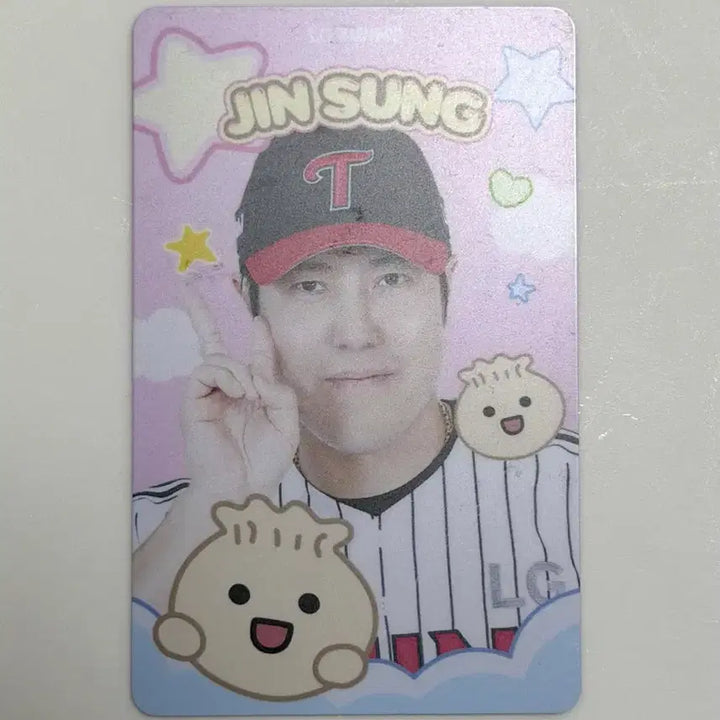 [BUNJANG] LG Twins Mandu Kim Jin-sung Photocard / 엘지트윈스 만두 포카 김진성