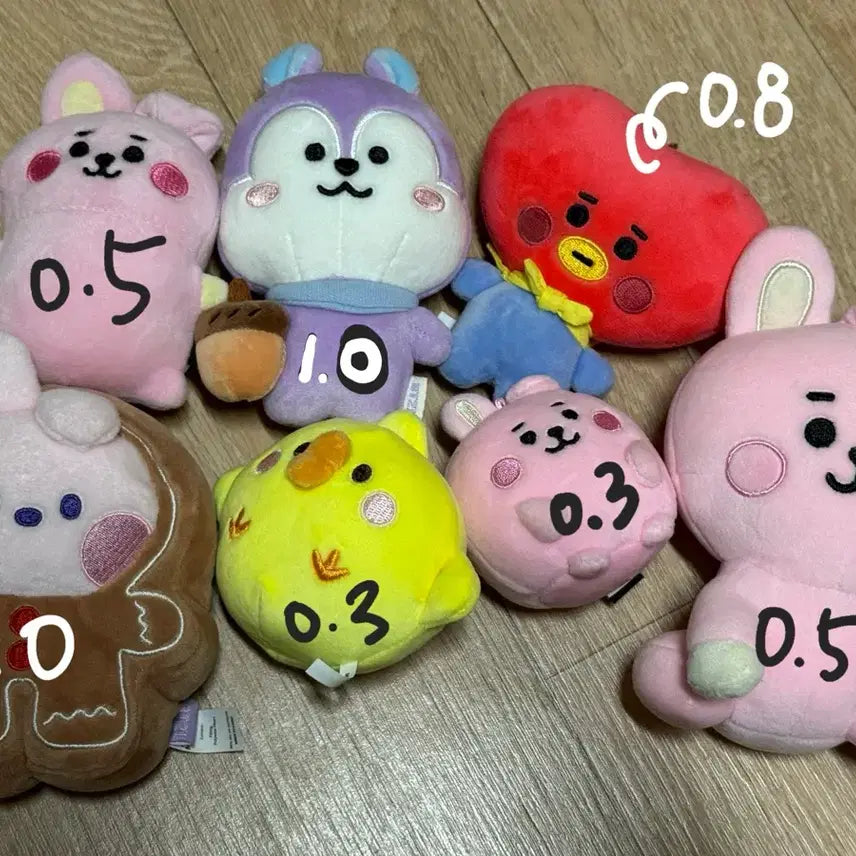 [BUNJANG] BT21 Plush Dolls / BT21 인형 판매