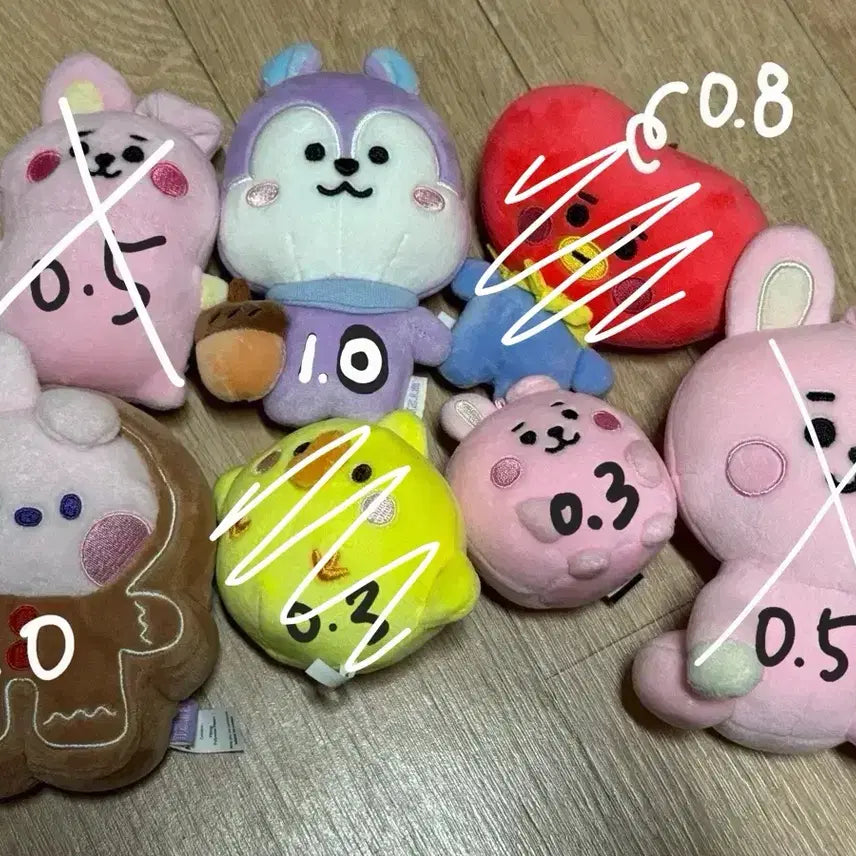 [BUNJANG] BT21 Plush Dolls / BT21 인형 판매
