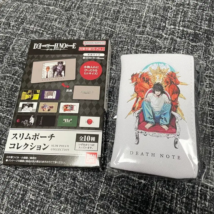 [BUNJANG] Death Note Slim Pouch L (Sealed) / 미개봉) 데스노트 슬림 파우치 엘