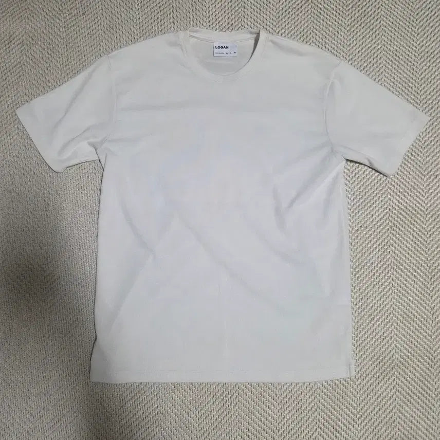 [BUNJANG] Logan Knit Short Sleeve T-Shirt (Size 100 Approx.) / 로건 니트반팔m(100정도)