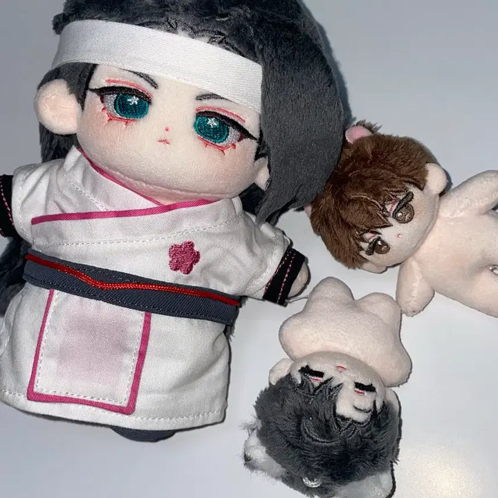 [BUNJANG] Debut or Demise / Return of the Mount Hua Sect Cheongrye / Baesejin / Baekcheon 5cm &amp; 15cm Plush Set / 데못죽 화산귀환 속성 솜인형 5cm 15cm 양도 청려 배세진 백천