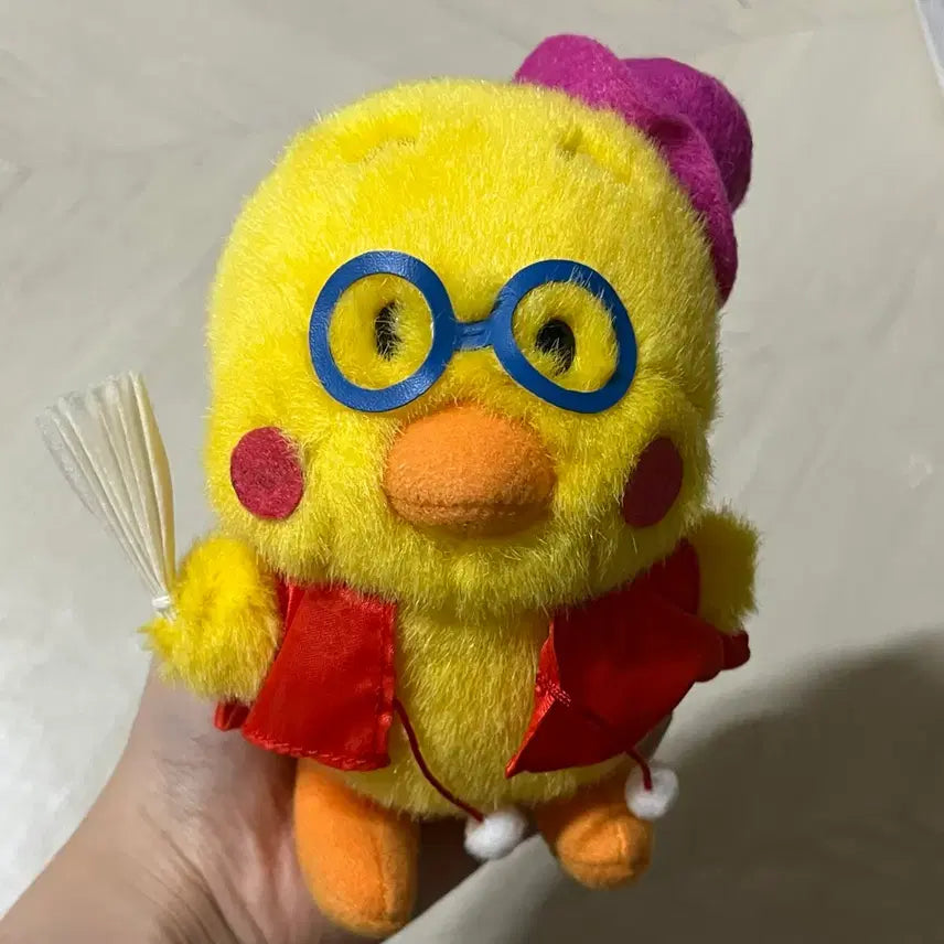 [BUNJANG] Nissin Ramen Chick Classic Doll / 닛신 라멘 병아리 고전 인형