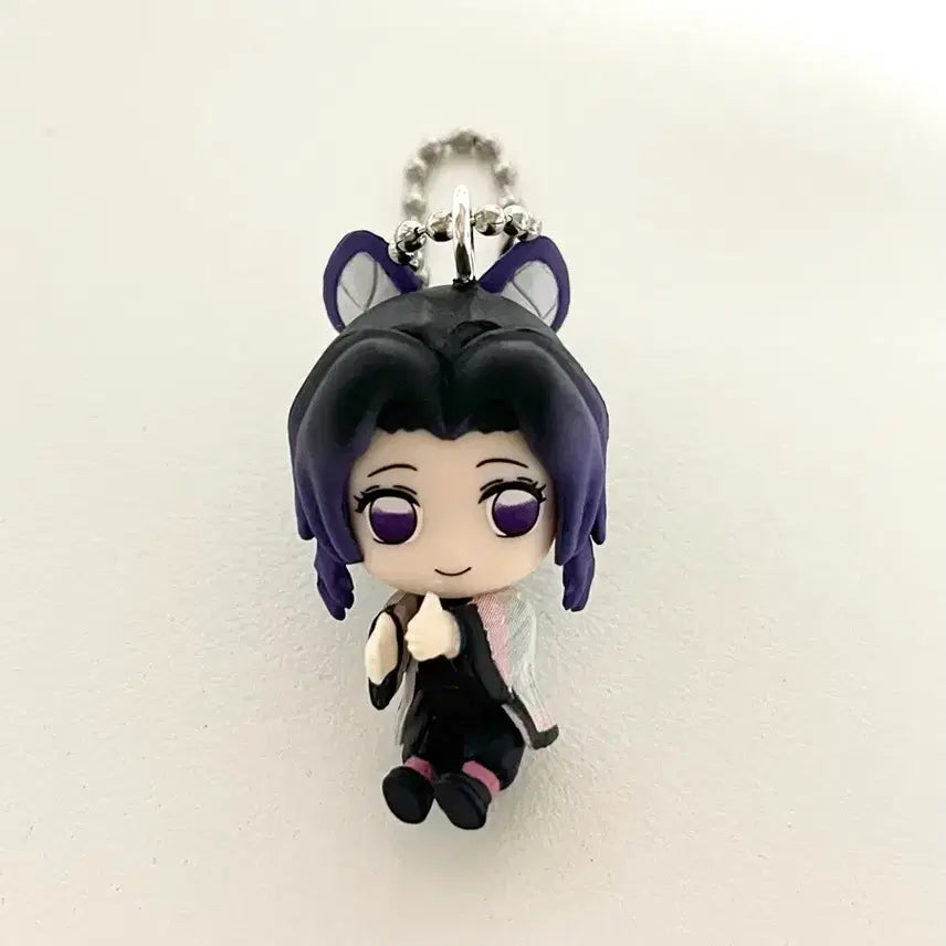 [BUNJANG] Demon Slayer Shinobu Hugcot Keychain Figure Gacha / 시노부 허그코트 키링 피규어 가챠 귀멸의 칼날 귀칼 무한성 미니
